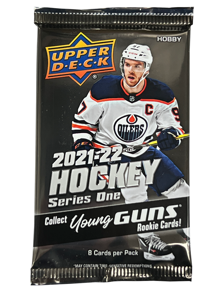 2021-22 Upper Deck Series 1 Hockey Hobby Pack