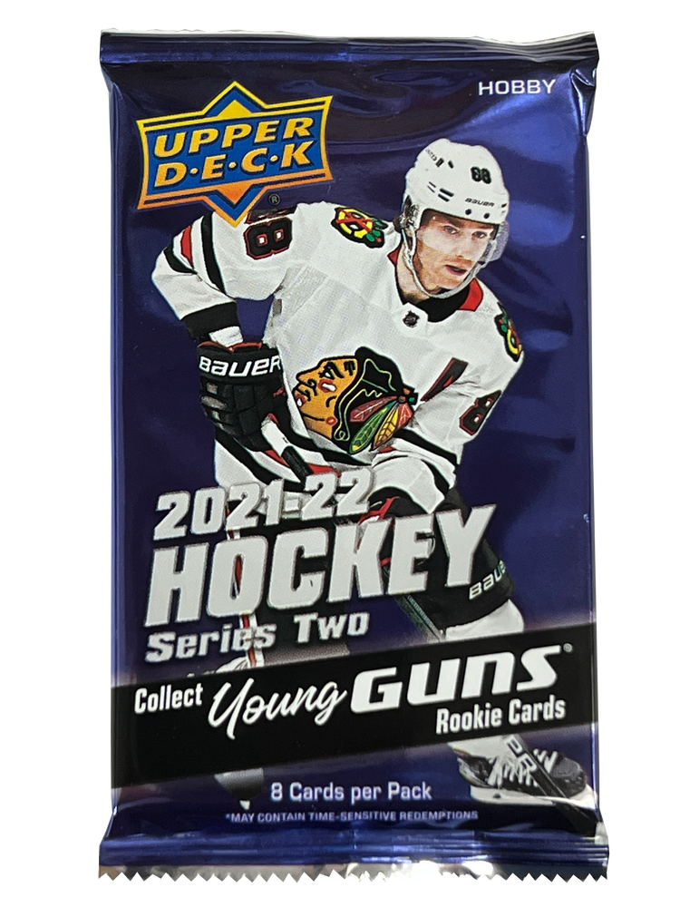 2021-22 Upper Deck Series 2 Hockey Hobby Pack