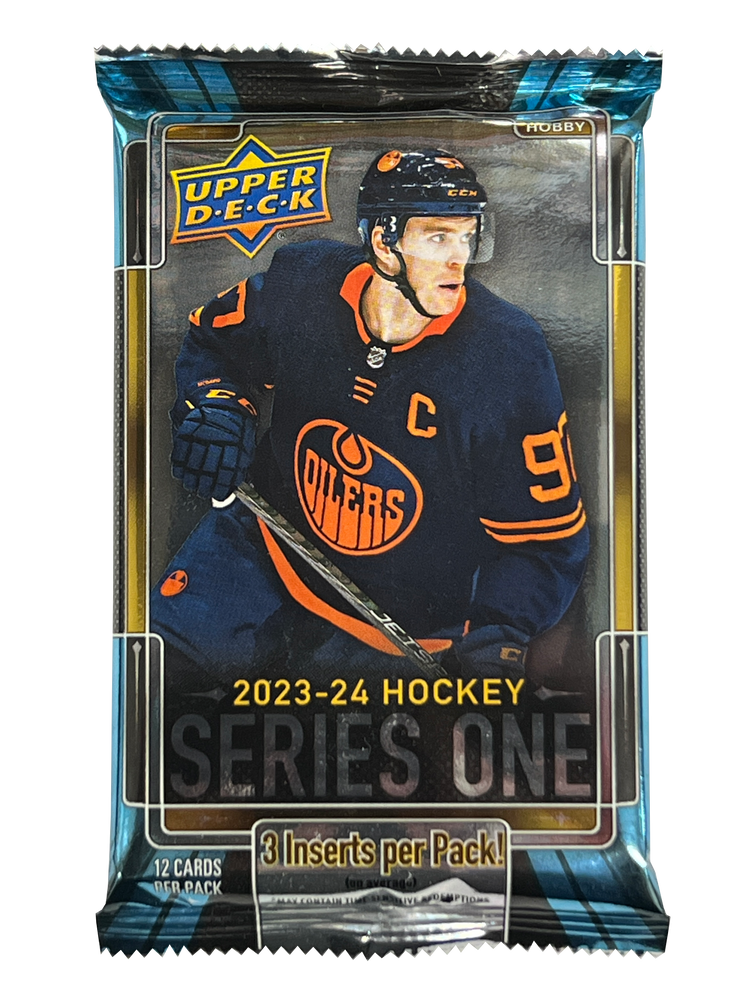 2023-24 Upper Deck Series 1 Hockey Hobby Pack