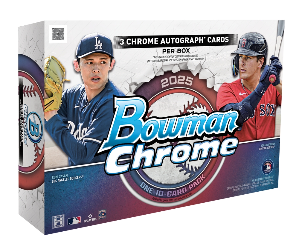2025 Bowman Chrome Baseball Breaker's Delight Box