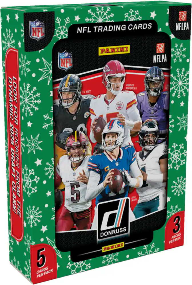 2025 Donruss Football Holiday Tin