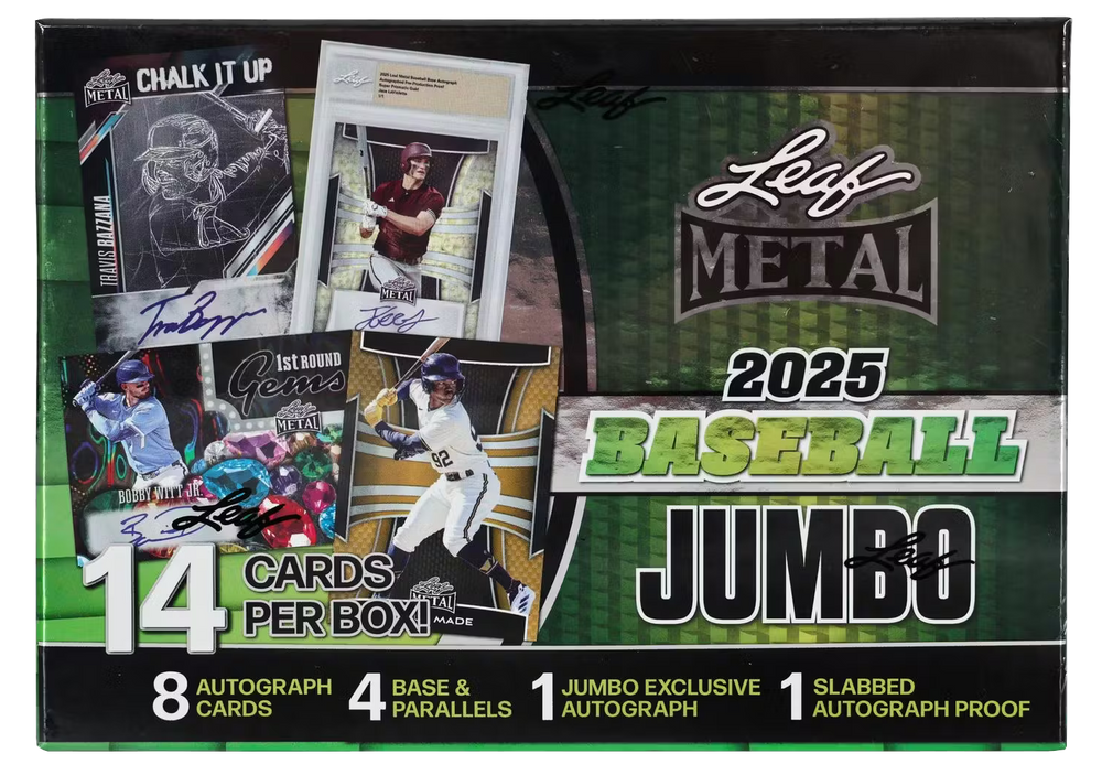 2025 Leaf Metal Baseball Jumbo Box
