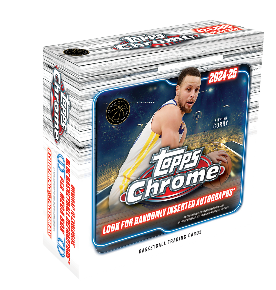 2024-25 Topps Chrome Basketball Mega Box