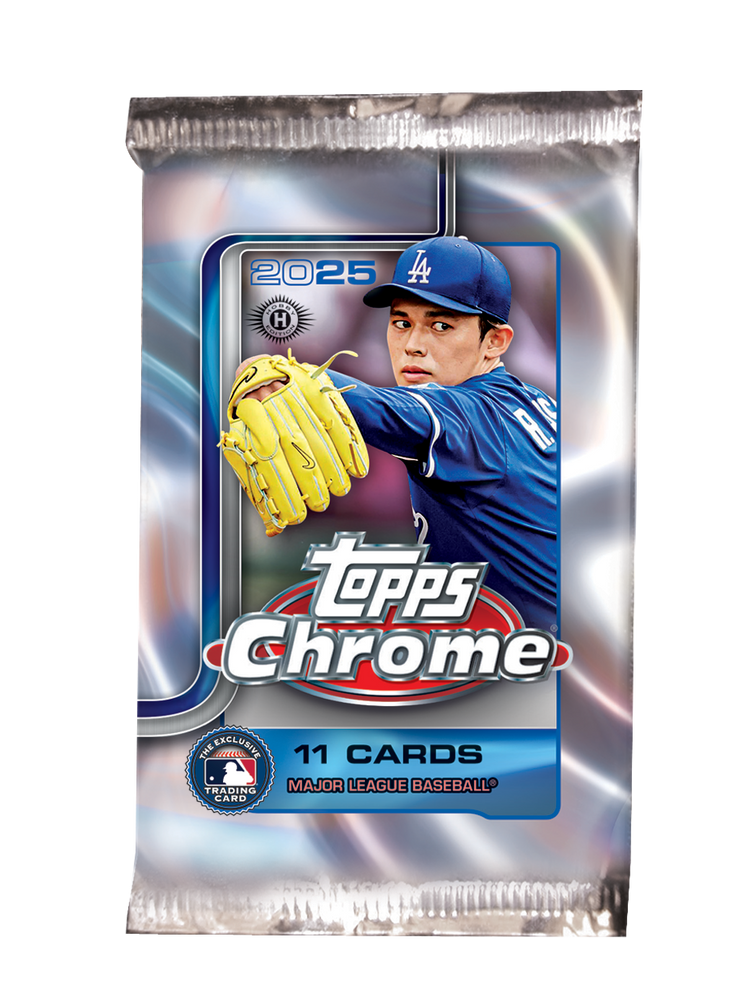 2025 Topps Chrome Baseball Jumbo Pack