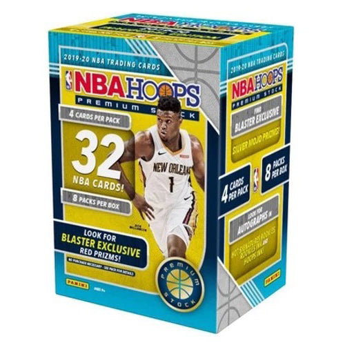 2019-20 Panini Hoops Premium Stock Basketball Blaster Box