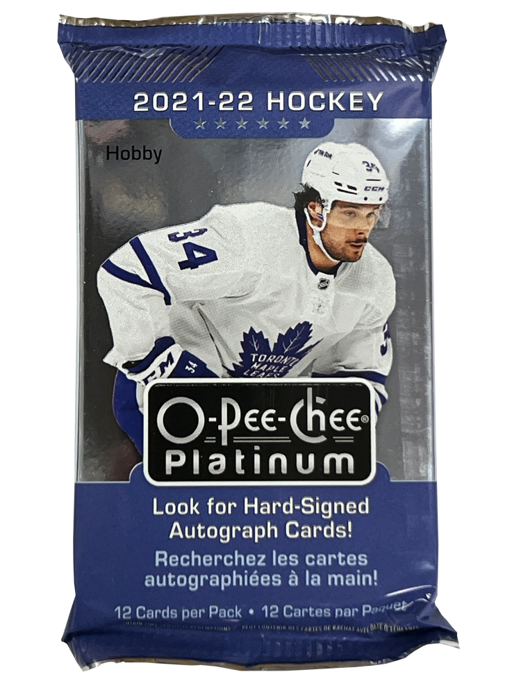 2021-22 O-Pee-Chee Platinum Hockey Hobby Pack