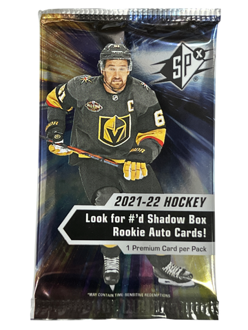 2021-22 Upper Deck SPx Hockey Hobby Pack