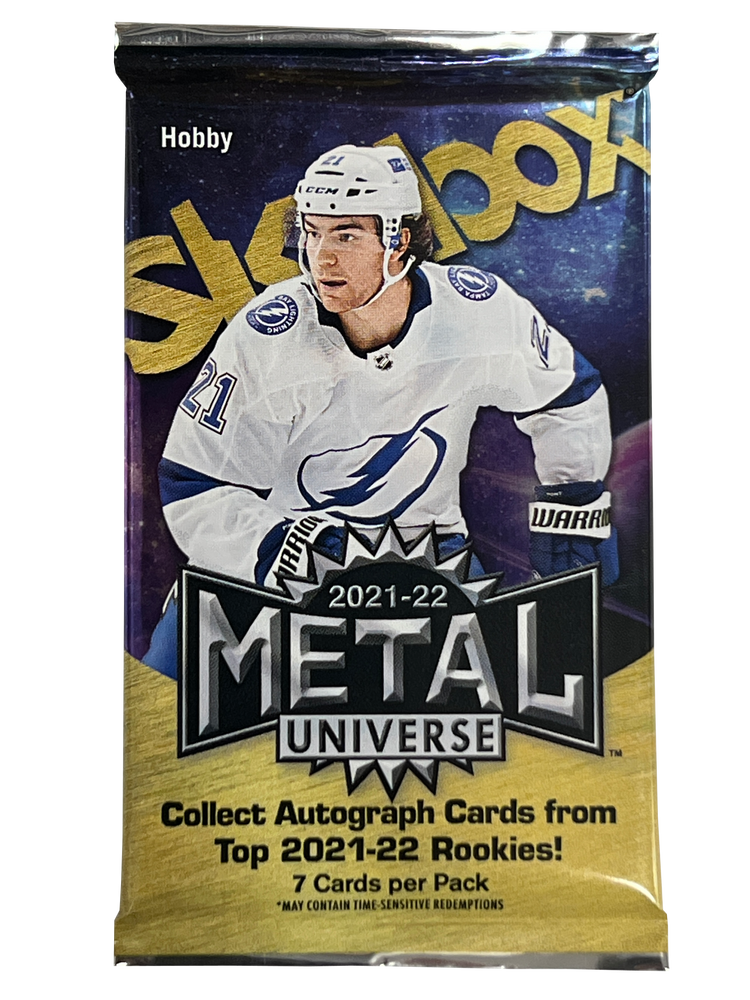 2021-22 Upper Deck Skybox Metal Universe Hockey Hobby Pack