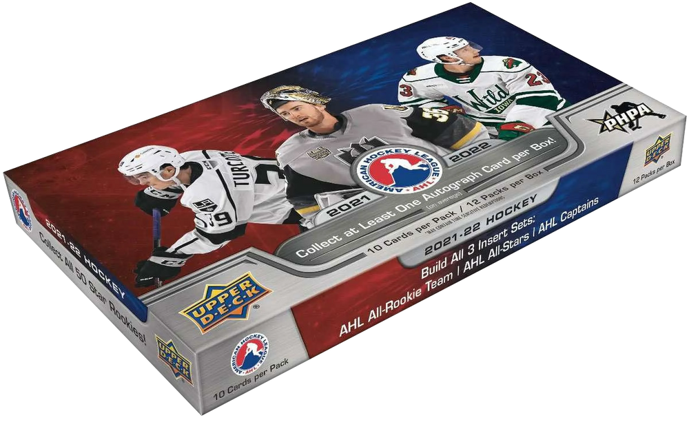 2021-22 Upper Deck AHL Hockey Hobby Box