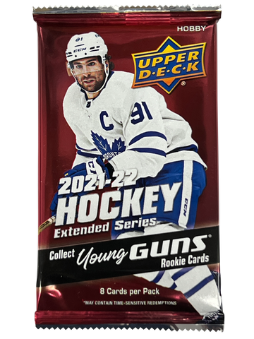2021-22 Upper Deck Extended Series Hockey Hobby Pack
