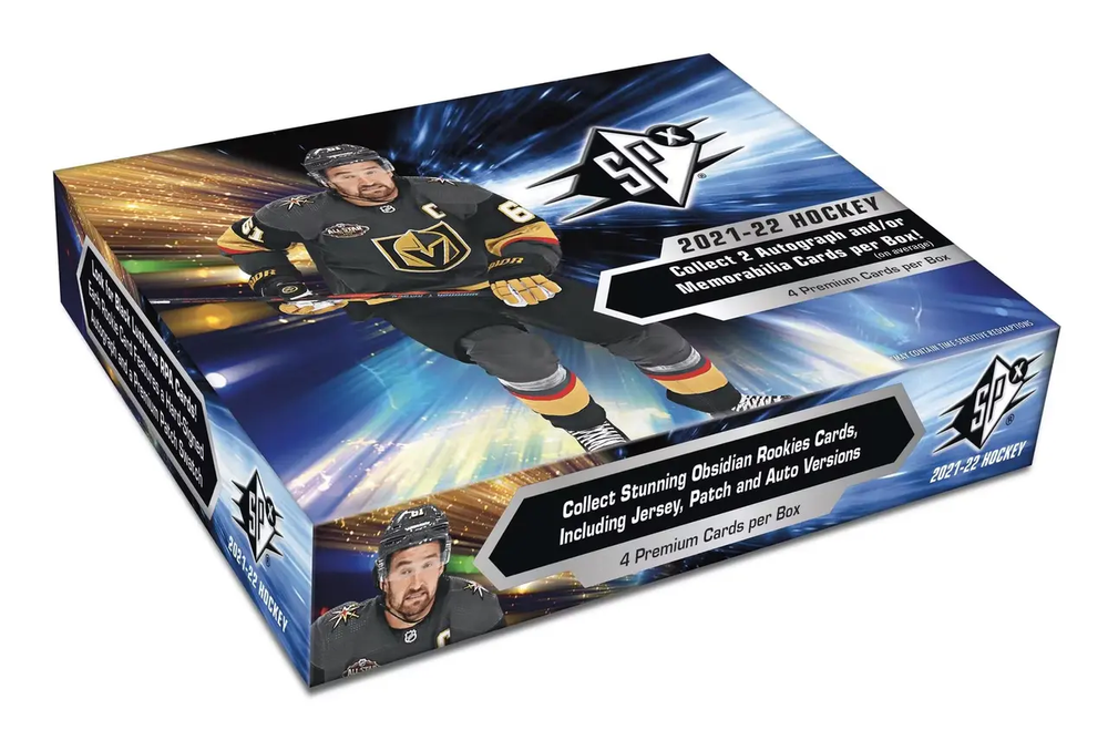 2021-22 Upper Deck SPx Hockey Hobby Box