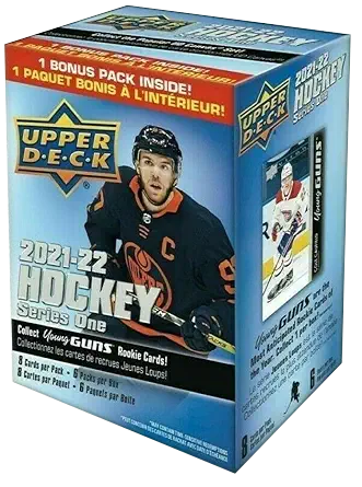 2021-22 Upper Deck Series 1 Hockey Blaster Box