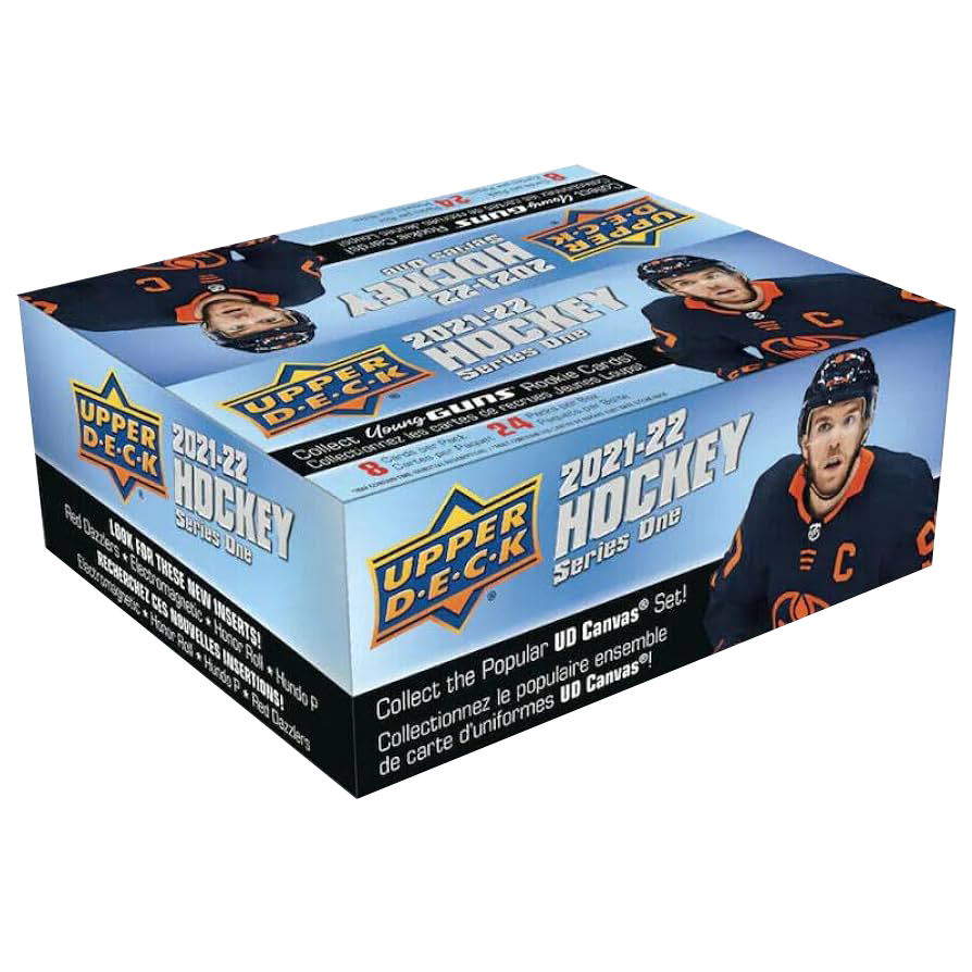 2021-22 Upper Deck Series 1 Hockey Retail Box