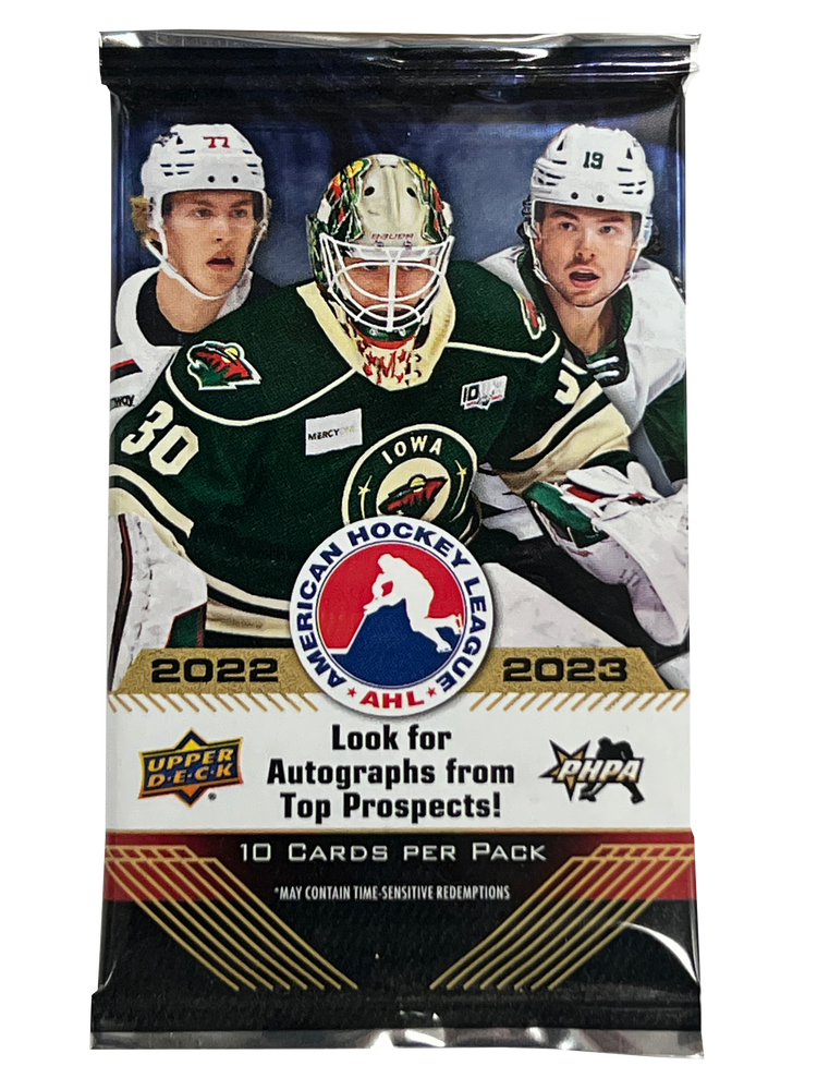 2022-23 Upper Deck AHL Hockey Hobby Pack