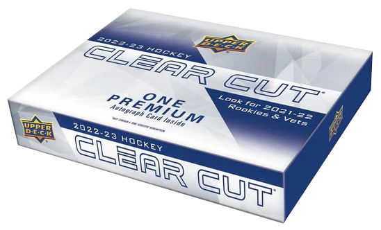 2022-23 Upper Deck Clear Cut Hockey Hobby Box