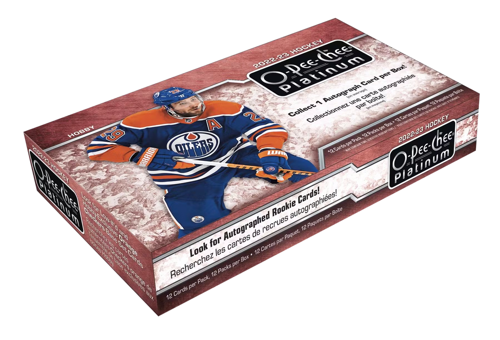 2022-23 Upper Deck O-Pee-Chee Platinum Hockey Hobby Box