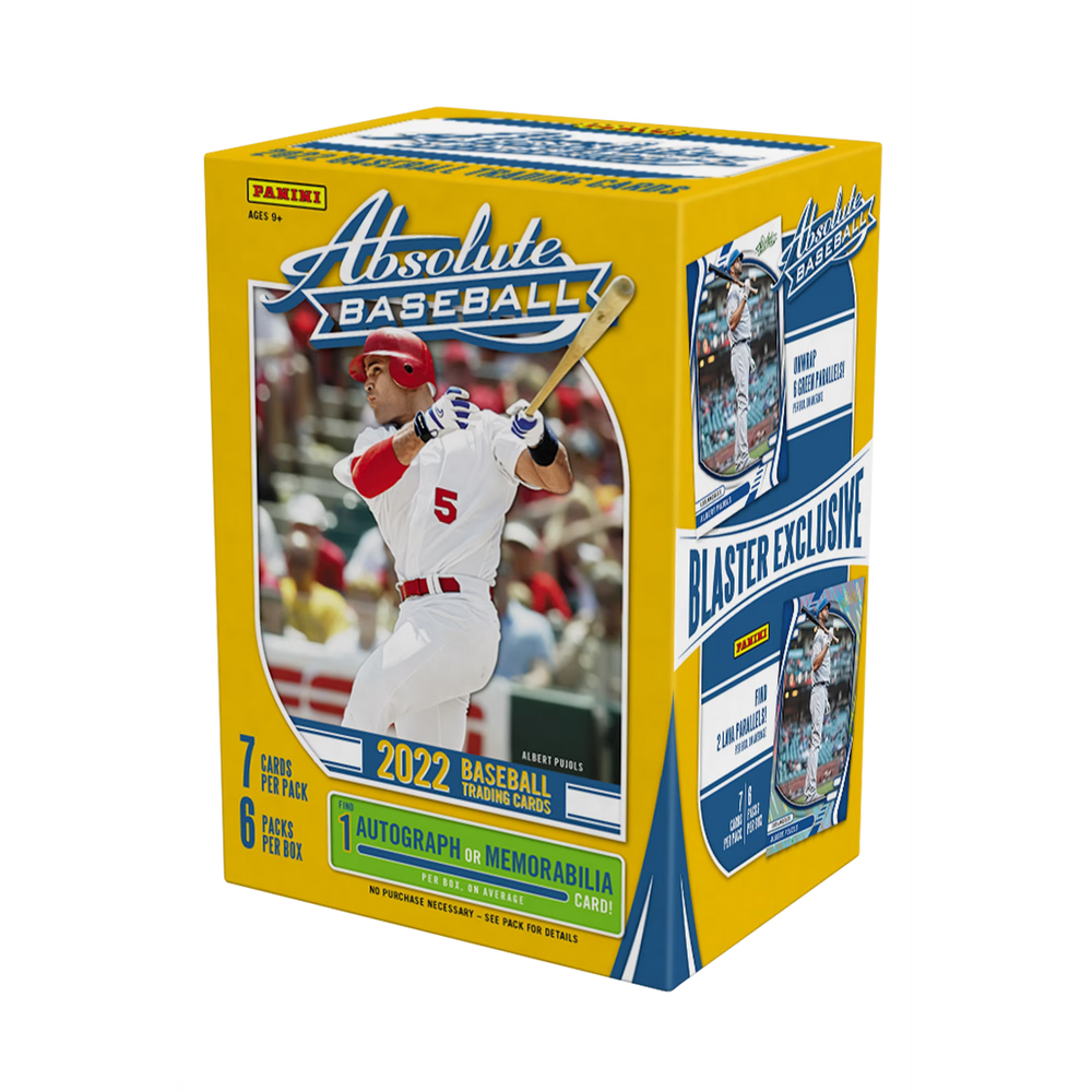 2022 Panini Asbolute Baseball Blaster Box