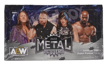 2022 Upper Deck All Elite Wrestling AEW Skybox Metal Universe Hobby Box