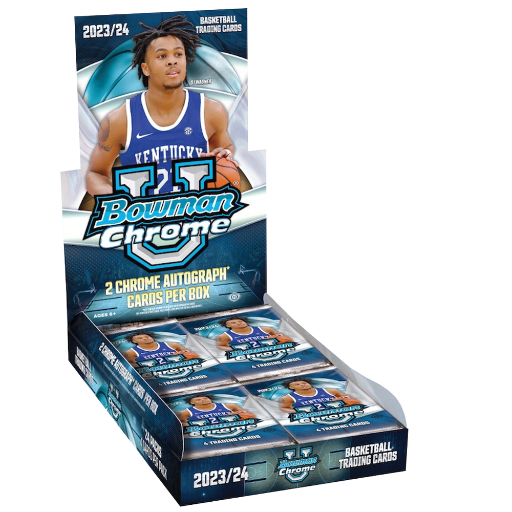 2023-24 Bowman Chrome University Basketball Hobby Box