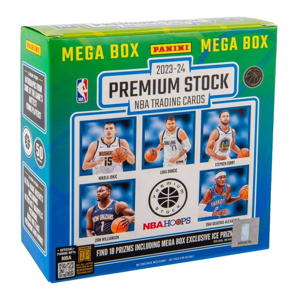 2023-24 Panini Hoops Premium Stock Basketball Mega Box