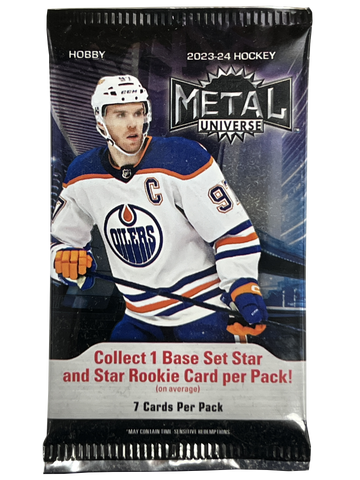 2023-24 Skybox Metal Universe Hockey Hobby Pack
