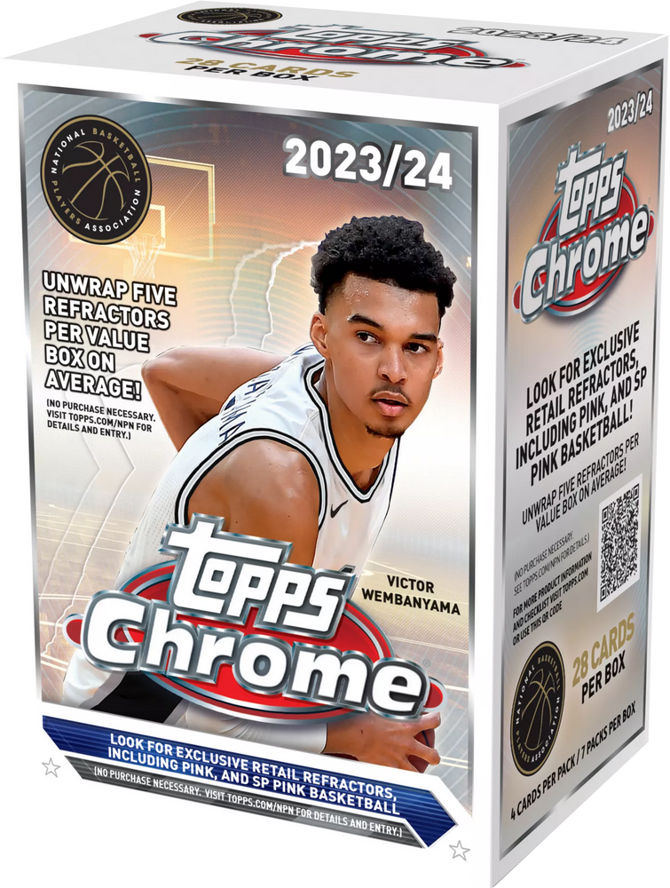 2023-24 Topps Chrome Basketball Blaster Box