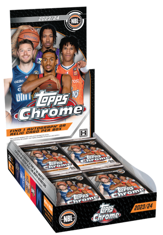 2023-24 Topps Chrome NBL Basketball Hobby Box