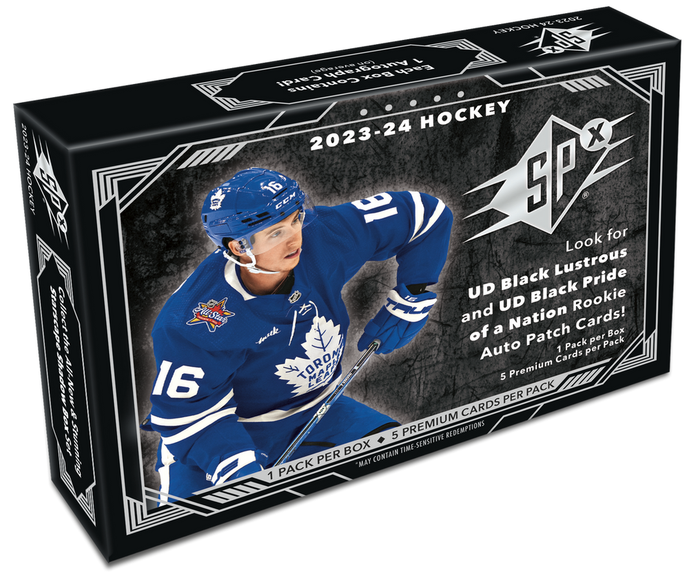 2023-24 Upper Deck SPx Hockey Hobby Box