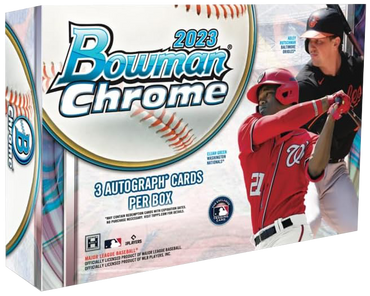 2023 Bowman Chrome Baseball HTA Choice Box