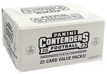 2023 Panini Contenders Football Fat Pack Cello Box