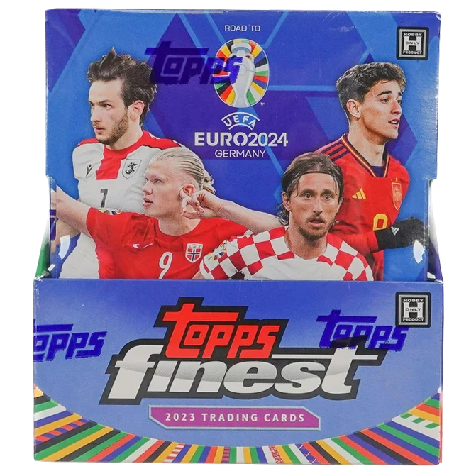2023 Topps Finest Road to UEFA EURO 2024 Soccer Hobby Master Box