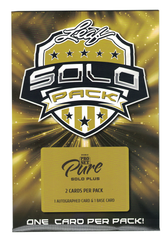 2024 Leaf Pro Set Pure Football Solo Hobby Pack