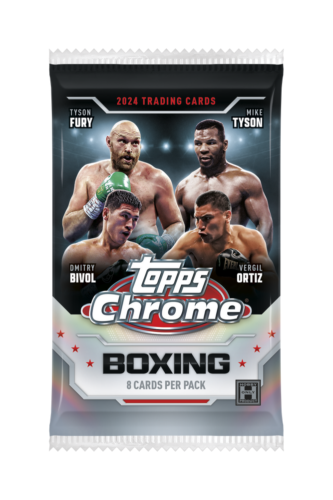 2024 Topps Chrome Boxing Hobby Box Pack