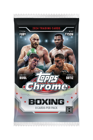 2024 Topps Chrome Boxing Hobby Box Pack