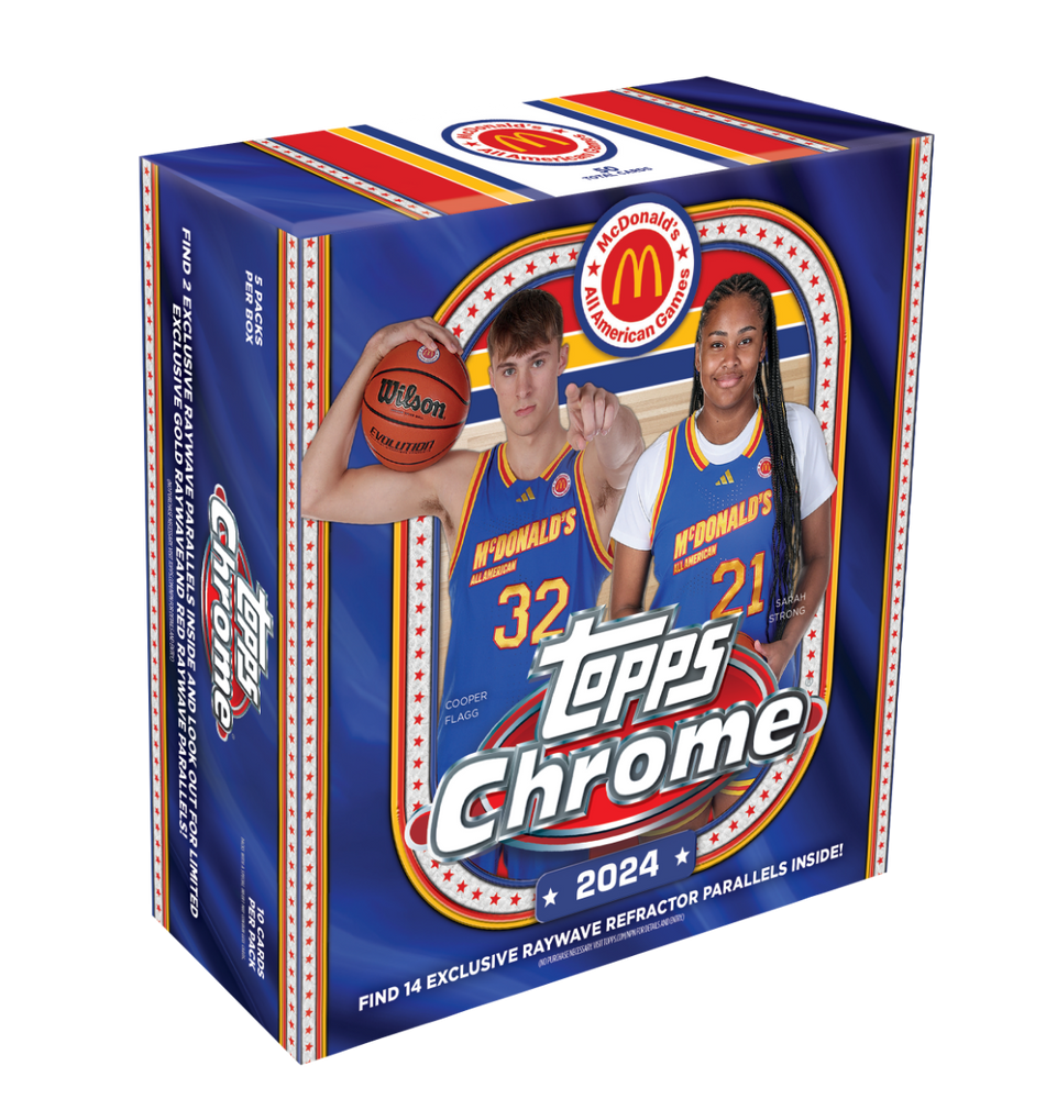 2024 Topps McDonald's All American Chrome Factory Sealed Mega Monster Box