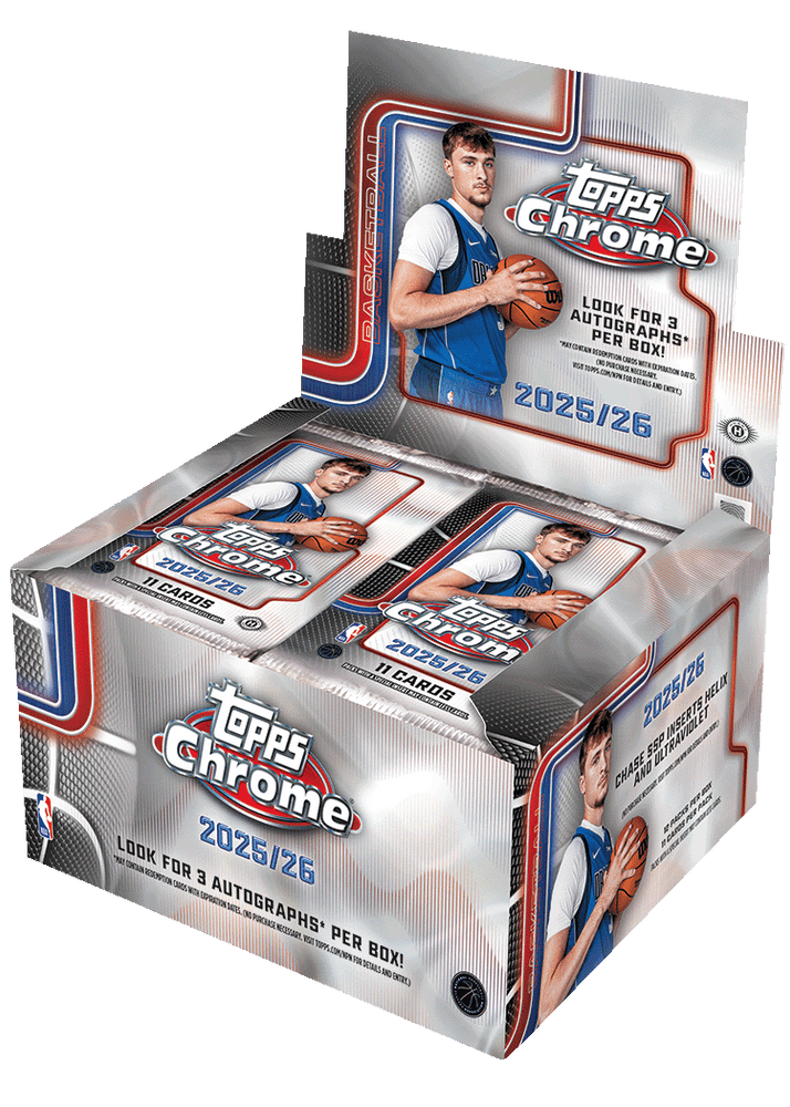 2025-26 Topps Chrome Basketball Jumbo Box