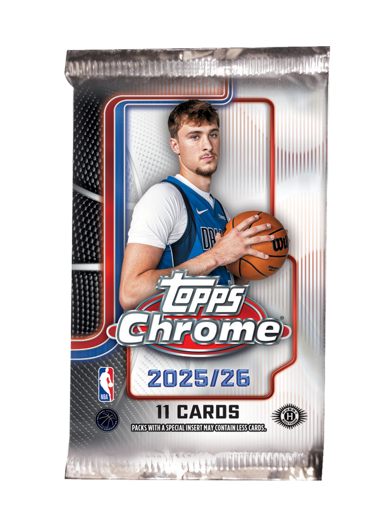 2025-26 Topps Chrome Basketball Jumbo Pack