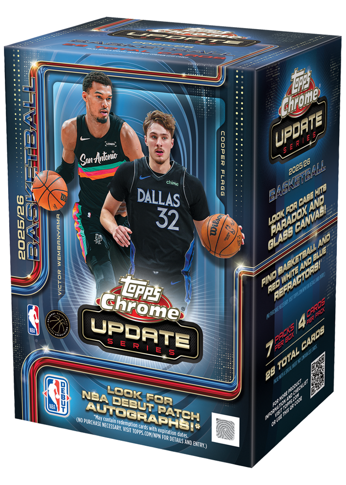 2025-26 Topps Chrome Update Basketball Value Blaster Box