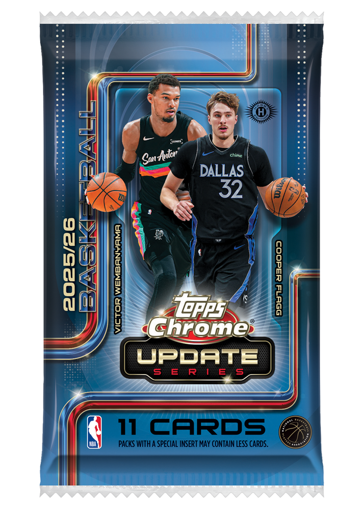 2025-26 Topps Chrome Update Basketball Jumbo Pack