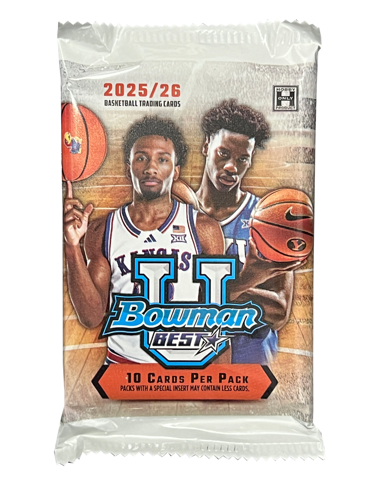 2025-26 Bowman Best University Basketball Hobby Pack
