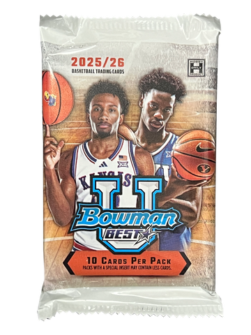 2025-26 Bowman Best University Basketball Hobby Pack