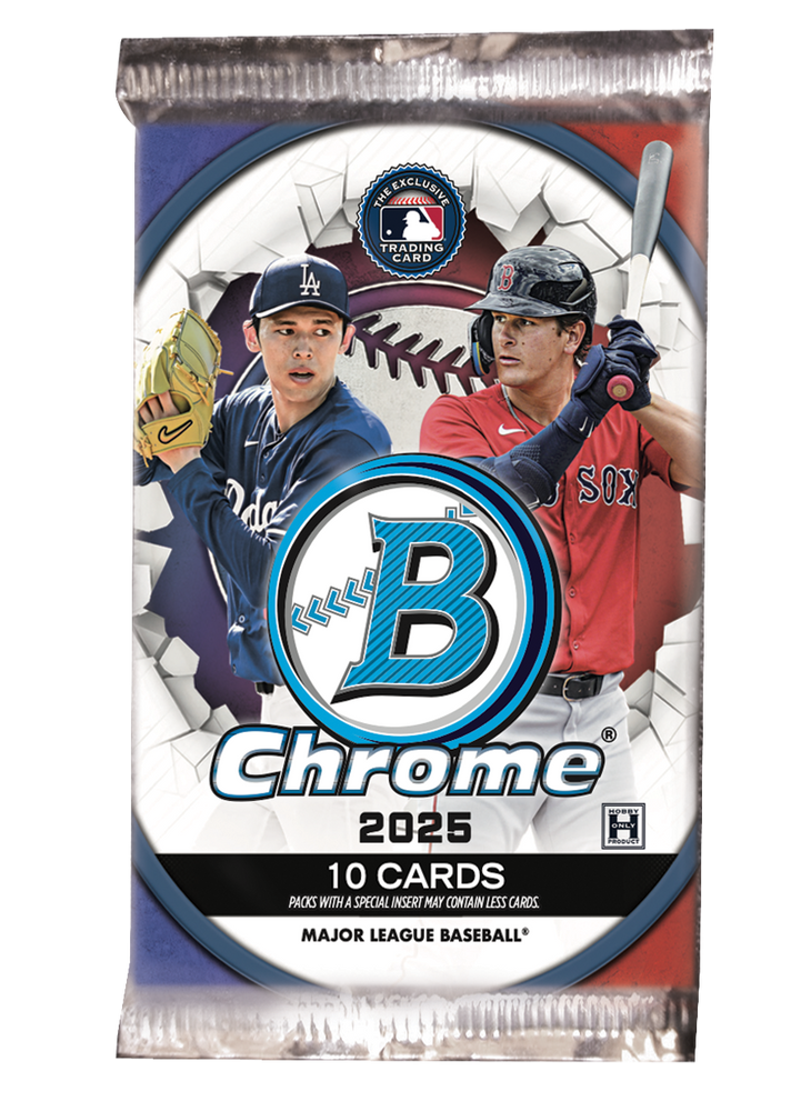 2025 Bowman Chrome Baseball Hobby Pack