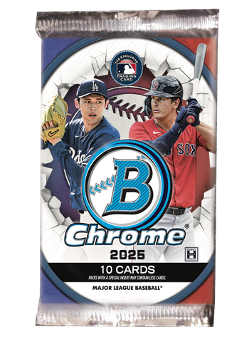 2025 Bowman Chrome Baseball Hobby Pack