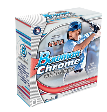 2025 Bowman Chrome Baseball Mega Box