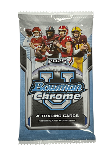 2025 Bowman Chrome University Football Value Blaster Pack