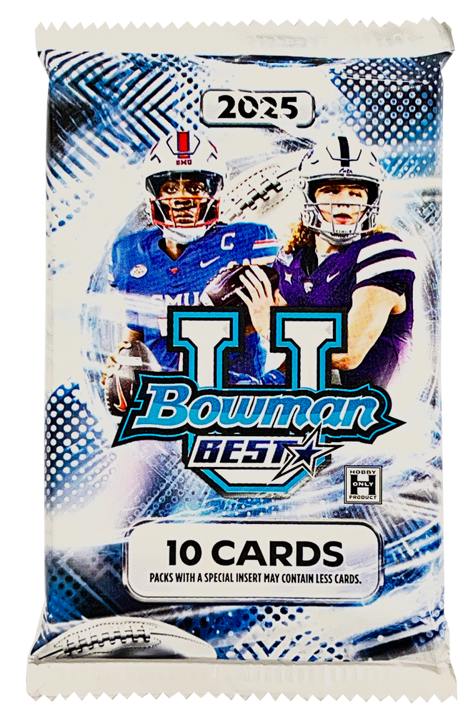 2025 Bowman's Best University Football Hobby Pack