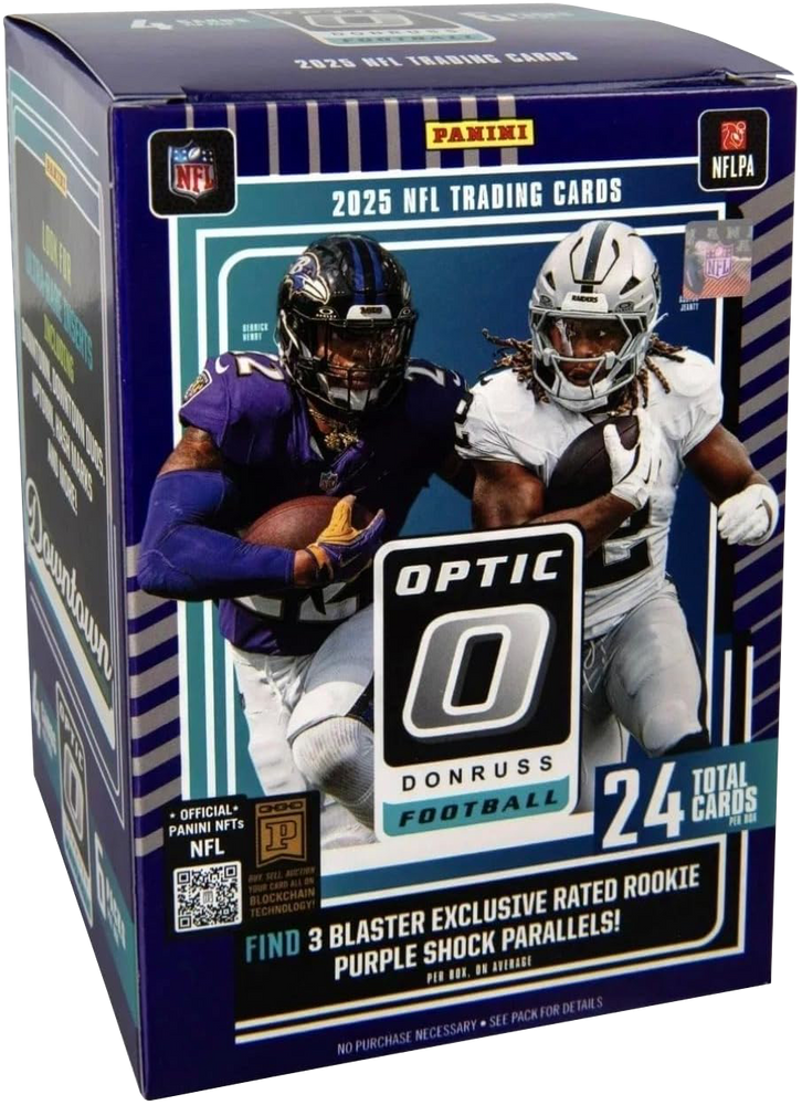 2025 Donruss Optic Football Blaster Box