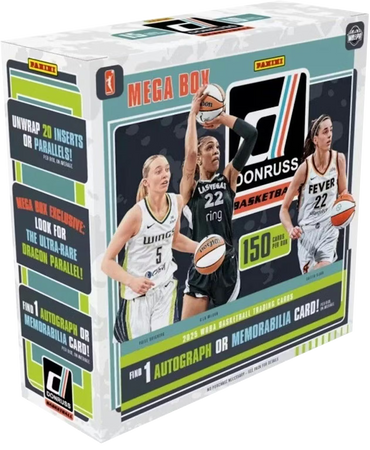 2025 Donruss WNBA Basketball Mega Box