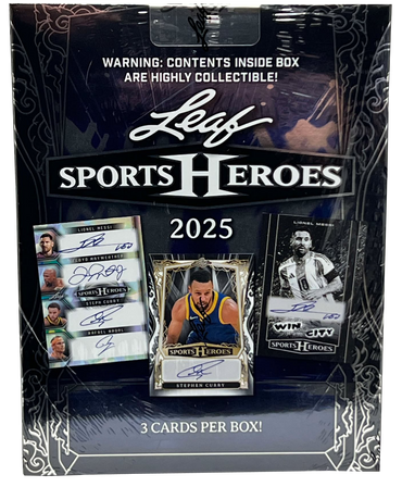 2025 Leaf Sports Heroes Multi-Sport Hobby Box