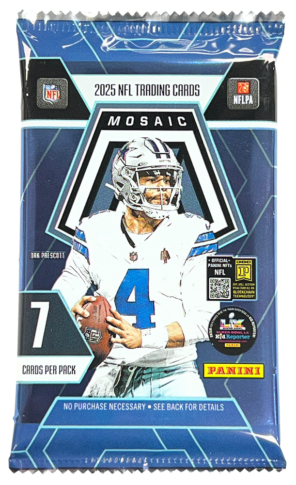2025 Panini Mosaic Football Mega Pack
